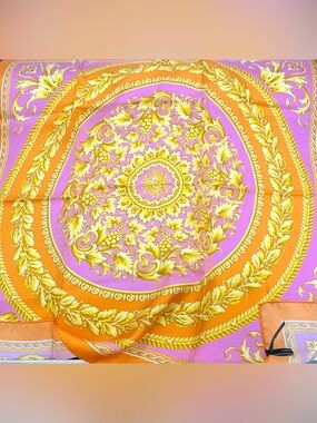 Versace Barocco Silk Scarf NWOT